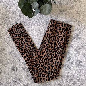 Wild Fable Leopard Print High-Rise Leggings ✺ Size S